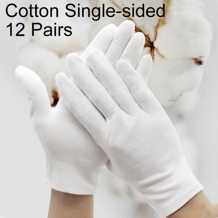 Guanti da lavoro per assicurazione sul lavoro da 12 paia, cotone su un solo lato, Cotton Single-sided Guanti da lavoro per assicurazione sul lavoro da 12 paia, cotone su un solo lato, Cotton Single-sided